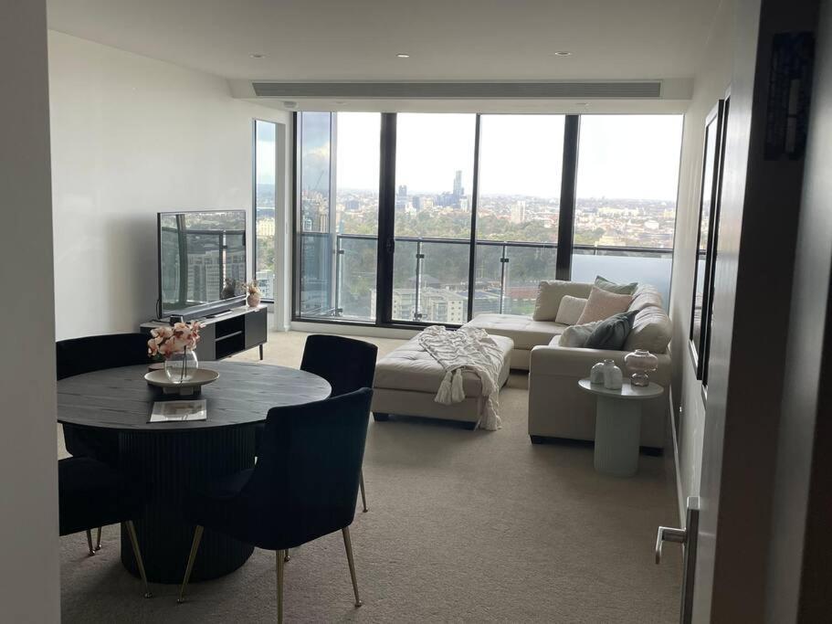 Lux 3 Bedroom Apartment In Southbank Melbourne Esterno foto