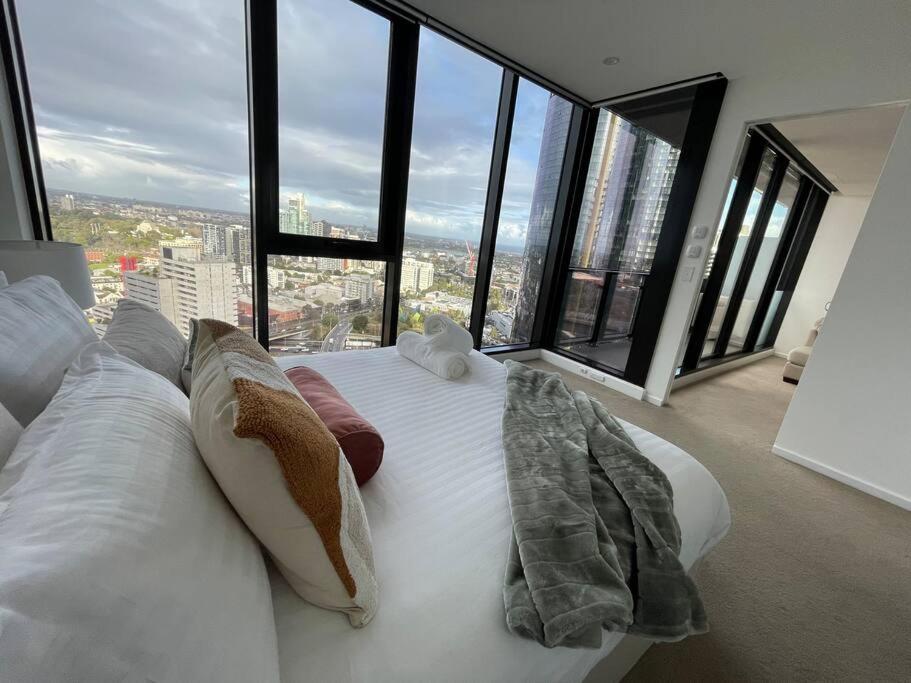 Lux 3 Bedroom Apartment In Southbank Melbourne Esterno foto